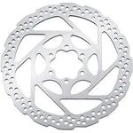 Shimano Disc 160 Mm 6 Screws Rt56 Solo Resin Cycling Adult Multicoloured silver black