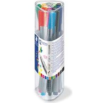 Staedtler Triplus Fineliner 03mm Pens 12 Color Set
