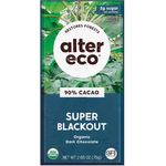 Alter Eco Chocolate Super Blackout Organic Dark Chocolate 75g