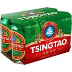 Tsingtao Premium Lager Can Beer 6 x 330ml