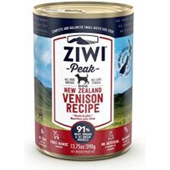 Ziwipeak New Zealand Venison Dog Food 390g