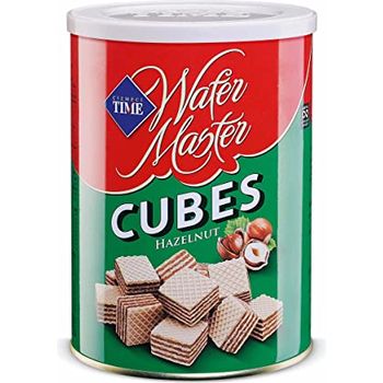 Cizmeci Time Wafer Master Cubes Hazelnut 220g