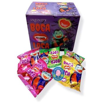Infinity Boca Loca Candy Gula Gula Halal 30 x 8g