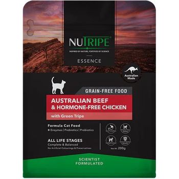 Nutripe Cat Essence Australian Beef & Hormone-Free Chicken With Green Tripe 200g