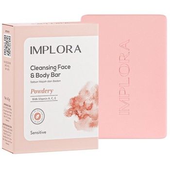 Implora Cleansing Face And Body Bar Soap 60g