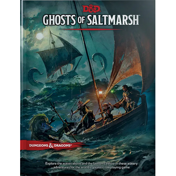 Wizards Of The Coasts D&D Ghosts Of Saltmarsh limited Edition Cover