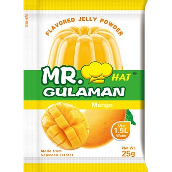 Mr. Gulaman Hat Mango Jelly 25g