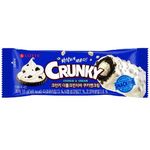 Lotte Crunky Double Layer Chocolate Bar Cookie and Cream Flavour 33g