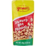 Growers Peanuts Savoury Hot 80g