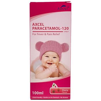 Axcel Paracetamol 120mg 5ml Suspension 100ml
