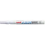 Uni Ball Uni Paint Px 21 Marker Fine White