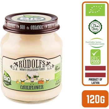 Rudolfs Organic Cauliflower Puree 120g