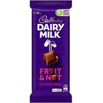 Cadbury Dairy Milk Fruit & Nut Milk Chocolate Block 180g