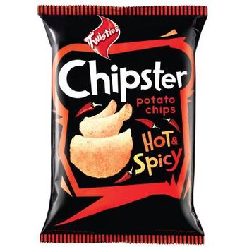 Twisties Chipster Potato Chips Hot Spicy 160g