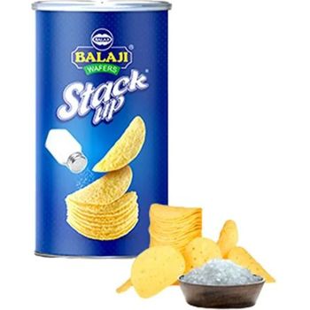 Balaji Wafers Stack Up Simply Salted 60g