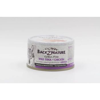 Back2nature Wild Tuna with Chicken Dog Can 95g