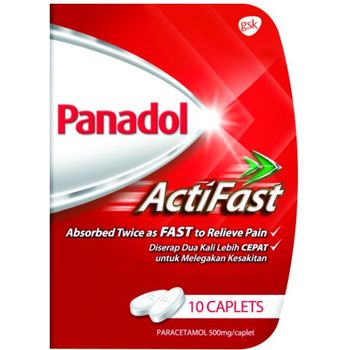 Panadol Actifast 10 Caplets