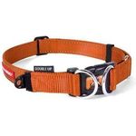 EzyDog Double Up Collar Orange Large