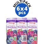 Pokka Packet Drink Mixed Berries And Carrot Juice 24 x 250ml