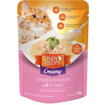 Cindy Recipe Creamy Tender Chicken with Flakes 50g