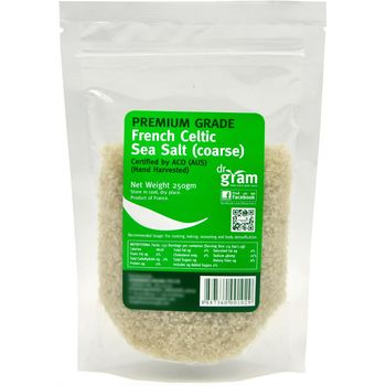 Dr Gram French Celtic Sea Salt Coarse 200g