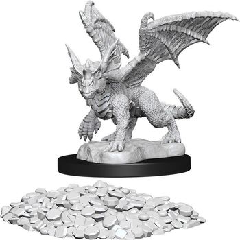 WizKids Blue Dragon Wyrmlin Nozurs Marvelous Miniatures D&D Unpainted Miniatures WizKids