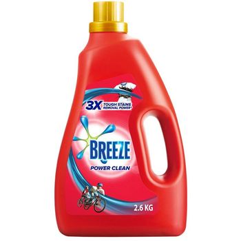 Breeze Liquid Detergent Power Clean 2.6kg
