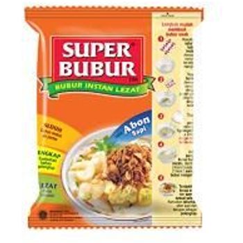 Super Bubur Rasa Abon Sapi - Beef Flavor 49g