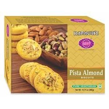 Karachi Bakery Pista Almond Biscuits 400g