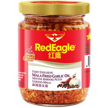 Minyak Bawang Putih Goreng Mala Helang Merah 200g