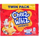 Kraft Cheez Whiz Pimiento Twinpack 24g