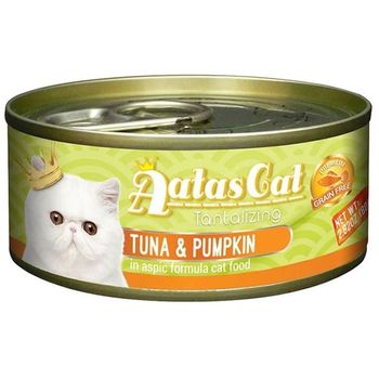 Aatas Cat Tantalizing Tuna and Pumpkin in Aspic Formula Canned Cat Food 80g