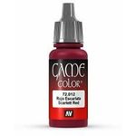 Vallejo Game Color Scarlett Red Paint 17ml