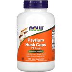 Now (Foods) - Intestinal Health, Psyllium Husk Dietary Supplement (180 veggie capsules)