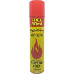 Light Zone Multi Refill Universal Butane Fuel 300ml