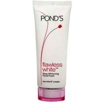 Ponds Flawless White Facial Foam 100g Pack Of 2
