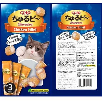 Ciao Cat Churu Bee Sasami Chicken 3 x 10g