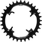 OneUp Components Switch Round V2 Bicycle Chainring 12sp 34t Black 1c0652blk