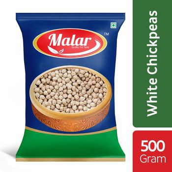 Malar White Chick Peas 500g