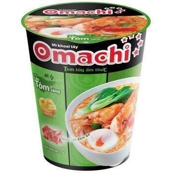 Omachi Nutritious Potato and Shrimp Hotpot Noodles Cup 67g