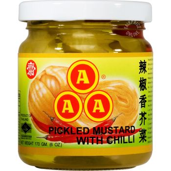 AAA Pickled Mustard With Chili 170g