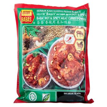 Serbuk Kari Daging Baba's Panas Dan Pedas 125g