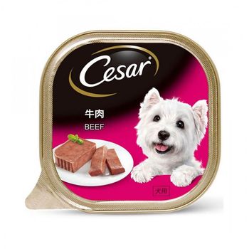 Cesar Beef Pate Dog Food 100g