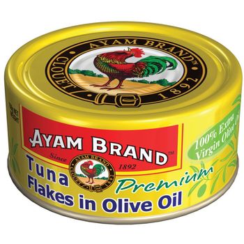 Ayam Brand Tuna Flakes In Olive Oil Premium 150g