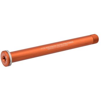 Wolf Tooth Thru Axle for Rock Shox MTB M15 x 1.5 x 110 mm Orange