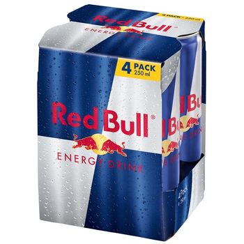 Red Bull Energy 250ml Pack of 4