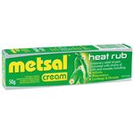 Metsal Cream Heat Rub 50g