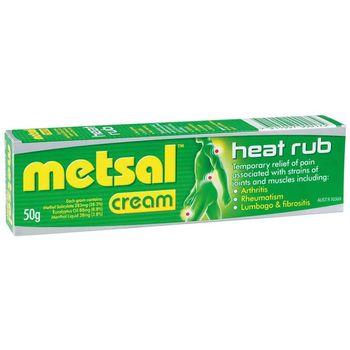 Metsal Cream Heat Rub 50g