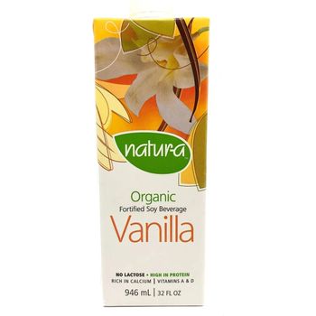 Natur-A Organic Soy Beverage Vanilla 946ml