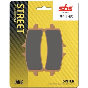 Sbs Front Street Sintered Performance Brake Pads 841HS